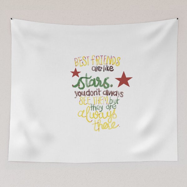 Item preview, Best friends are like stars designed and sold by chuckletuckle.