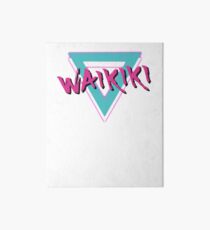 Waikiki Retro Vintage 70s Throwback Art Board
