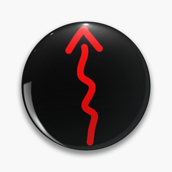 Item preview, Zigzag Red Arrow Design-17 PNG designed and sold by Metaversigns2-O.