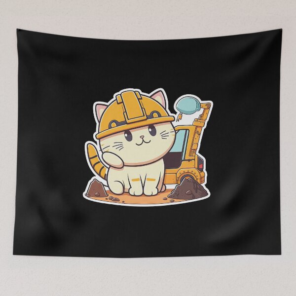 Item preview, Paws on the job: a cat's hard hat story designed and sold by DHNY.