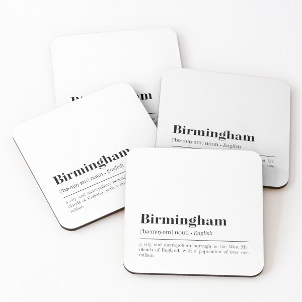 Item preview, Birmingham minimal definition designed and sold by Giorgiasstore.