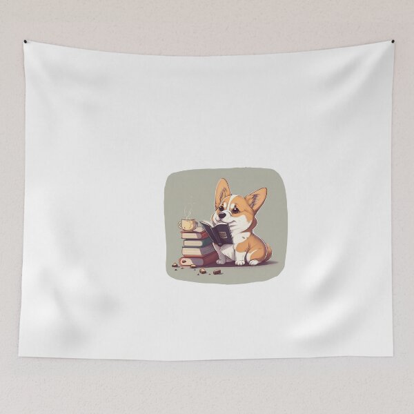 Item preview, Books And Coffee And Dog designed and sold by Imwa.