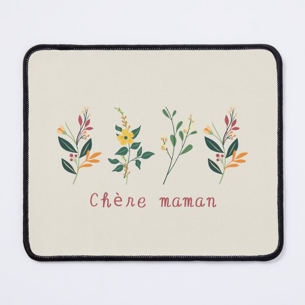 Item preview, Mama love flower in French designed and sold by SlimAwayhaha.