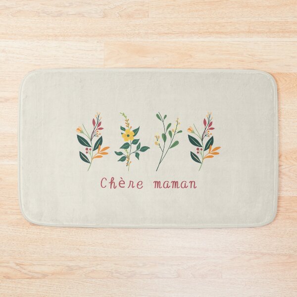 Item preview,  Mama love flower  in French designed and sold by SlimAwayhaha.