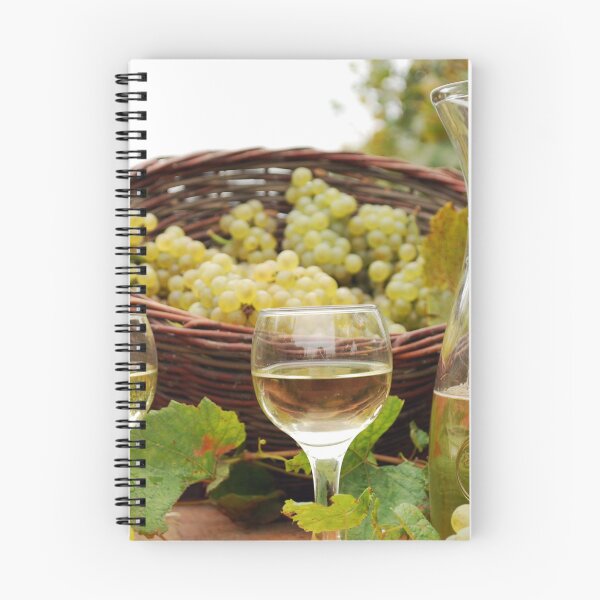 Artikelvorschau, Herbstszene mit Weißwein und Traube entworfen und verkauft von goceris.