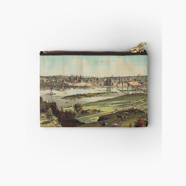 Item preview, Aerial View of St. Paul, Minnesota (1874) designed and sold by allhistory.