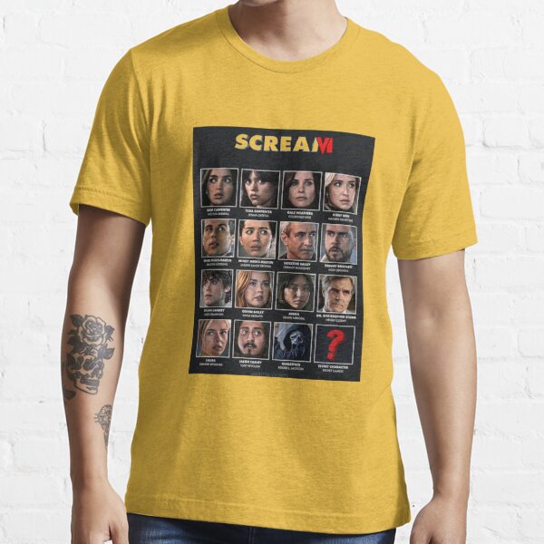 Scream VI - Core 4  Essential T-Shirt for Sale by civrarose