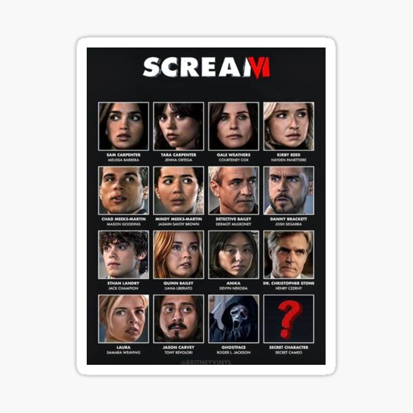 Scream VI - Core 4  Poster for Sale by civrarose