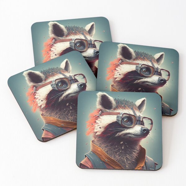 Item preview, Funky Racoon designed and sold by Digital-Space.