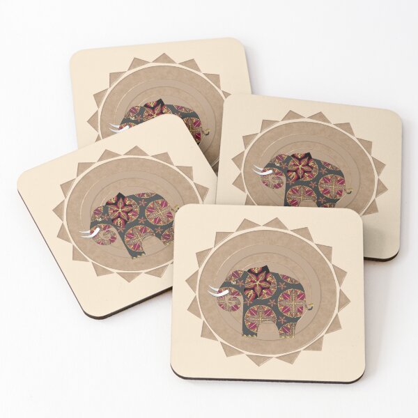 Item preview, MANDALA DOT ELEPHANT 450. designed and sold by sana90.