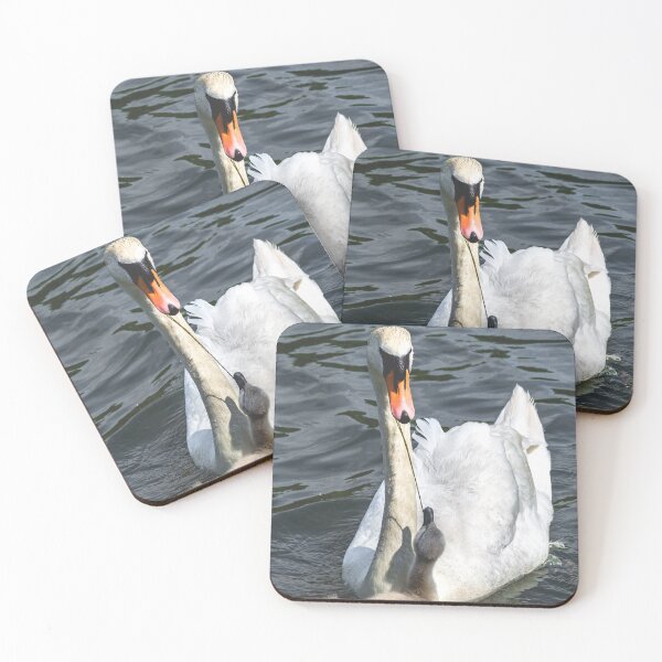 Item preview, Swan Mother and Babies designed and sold by Jay Mayne.