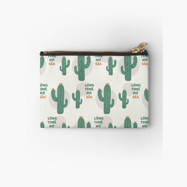 Item preview, Cactus | Long Time No Sea Text, Funny (Green) designed and sold by iamKaye.