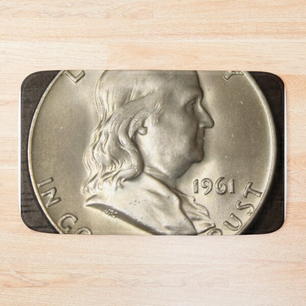 Item preview, 1961 D Franklin half Dollar designed and sold by coinsxcrochet.