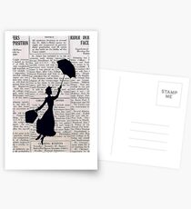 Postales Mary Poppins Vintage