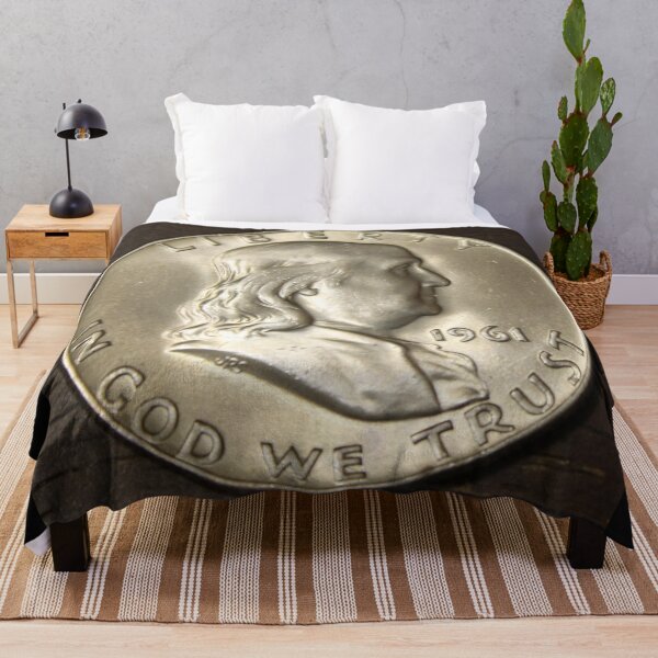 Item preview, 1961 D Franklin half Dollar designed and sold by coinsxcrochet.