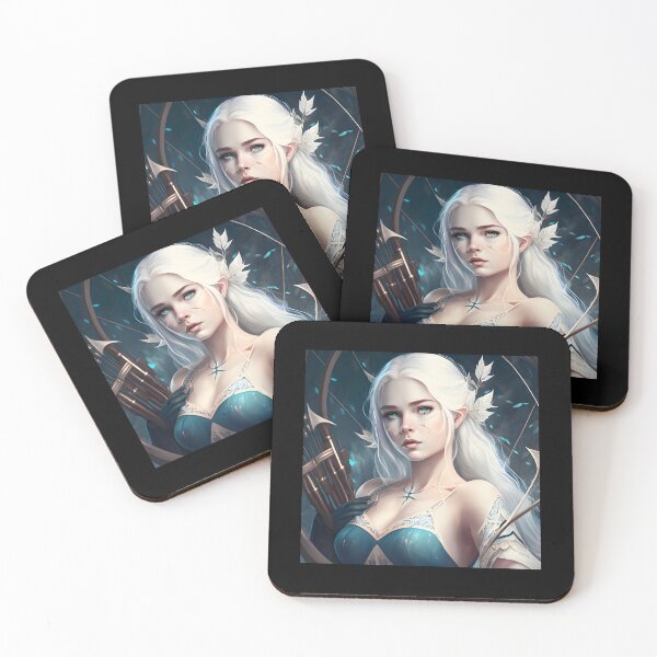 Item preview, Warrior girl with bow and arrow designed and sold by aiclipit.