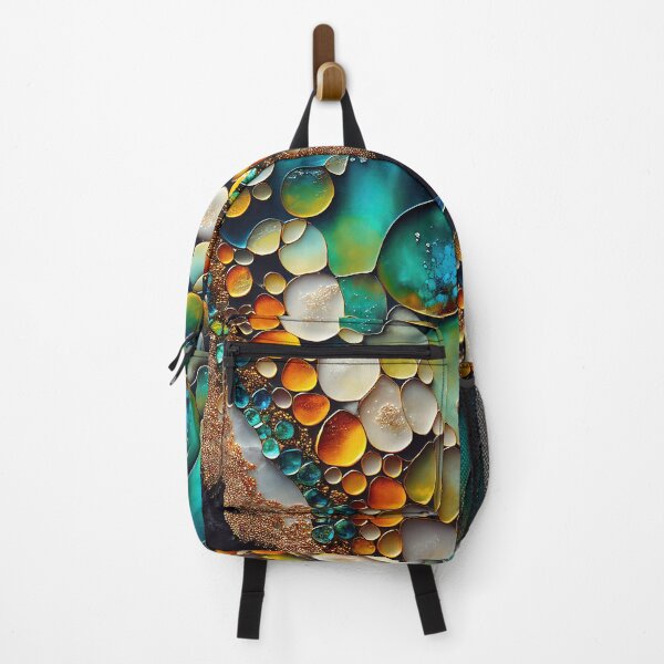 Artikelvorschau, Pointillism seaglass golden streams abstract entworfen und verkauft von Piotrek0001.