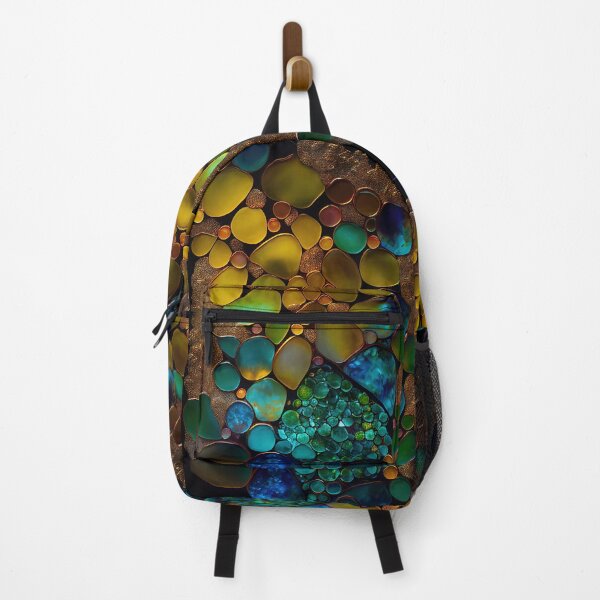 Artikelvorschau, Pointillism seaglass golden streams abstract entworfen und verkauft von Piotrek0001.