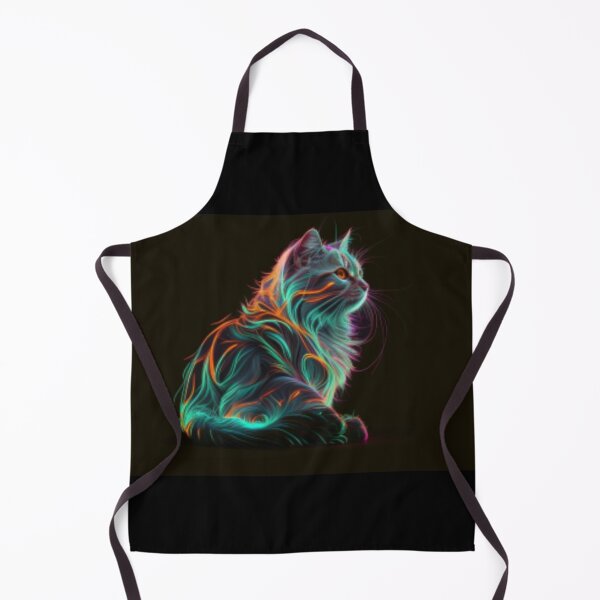 Item preview, Neon cat designed and sold by Alifoxs.