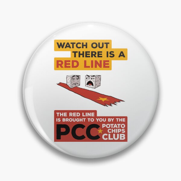 Item preview, Do not cross the red line of the PCC designed and sold by Redinsart.