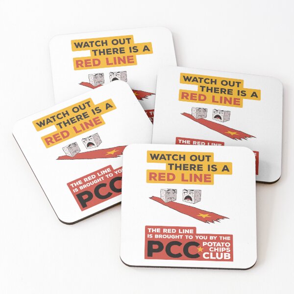 Item preview, Do not cross the red line of the PCC designed and sold by Redinsart.