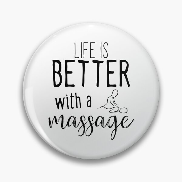 Artikelvorschau, Das Leben ist besser mit einer Massage entworfen und verkauft von ambaart.