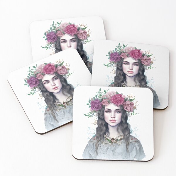 Item preview, Boho flower lady designed and sold by craftybluebells.