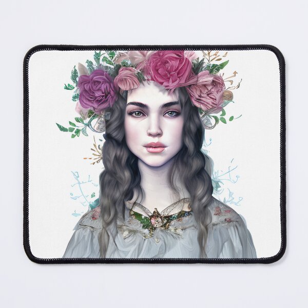Item preview, Boho flower lady designed and sold by craftybluebells.