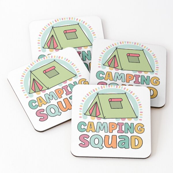 Item preview, Camping Squad Funny Matching Girls Camping Trip Vacations designed and sold by JokeGysen.
