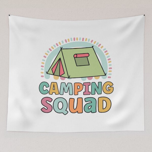 Item preview, Camping Squad Funny Matching Girls Camping Trip Vacations designed and sold by JokeGysen.