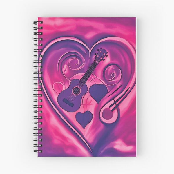 Item preview, ukulele hearts designed and sold by piesdesignart.