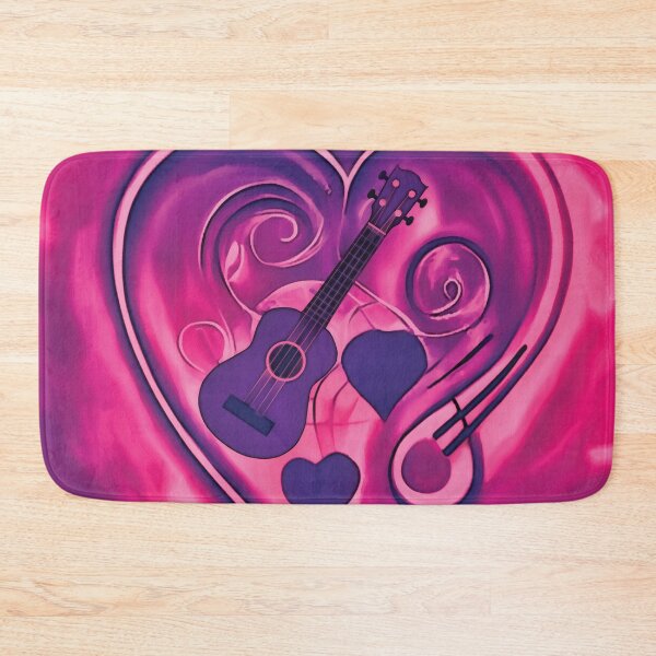 Item preview, ukulele hearts designed and sold by piesdesignart.