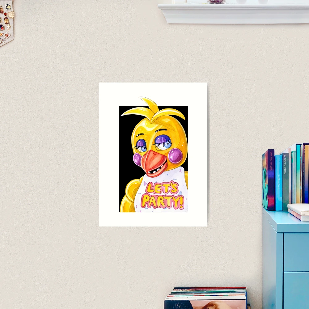 FNAF - Chica Metal Print for Sale by SaiNeko08