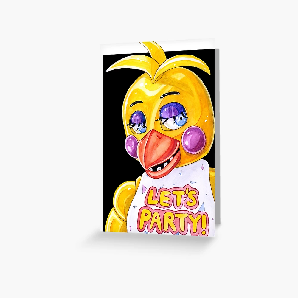 FNAF - Chica Greeting Card for Sale by SaiNeko08