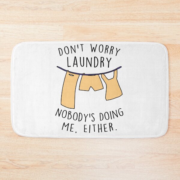 Item preview, Don't Worry Laundry Nobody's Doing Me Either Funny, Gift for Her| Funny Tshirts for Women| Womens Graphic Tshirts designed and sold by RedArtsDesign.
