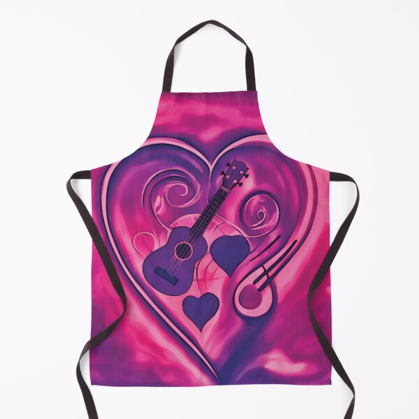 Item preview, ukulele hearts designed and sold by piesdesignart.