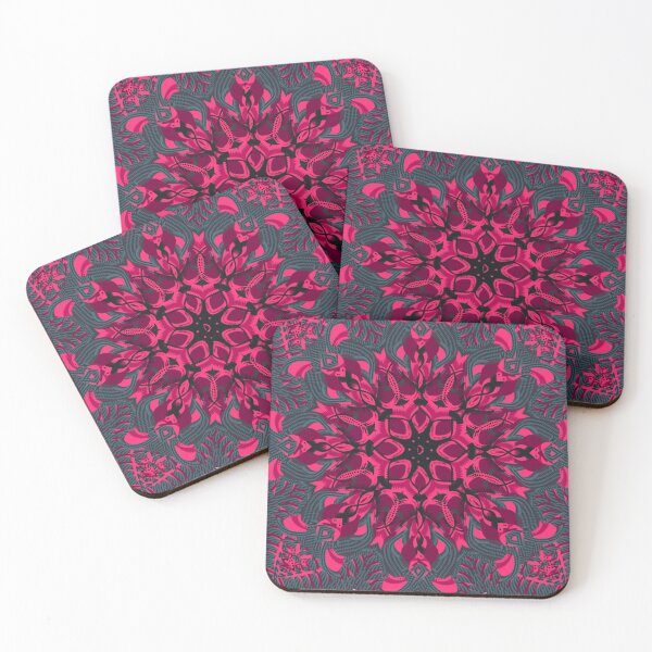 Item preview, red Zentangles Indian Style  designed and sold by Akashdigiart.