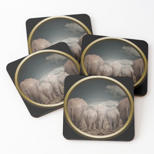 Item preview, Window 03: Elephants designed and sold by ONYX Pixee.