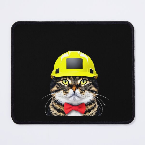 Item preview, Catwithhardhats cat worker designed and sold by Drzamag.