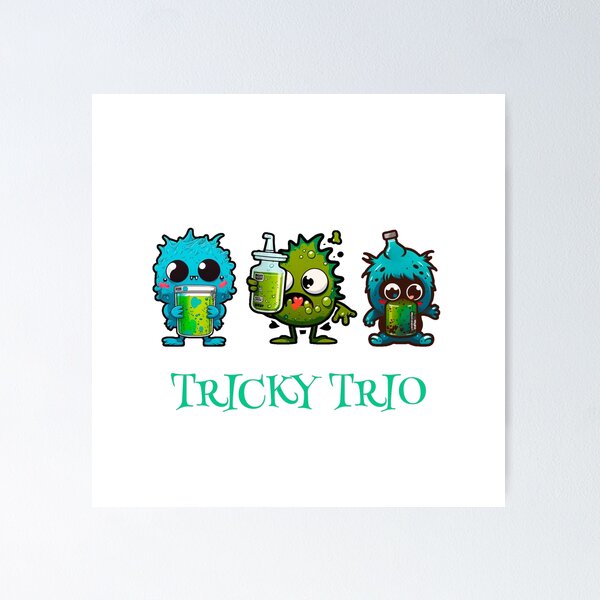Artikelvorschau, Little Monsters (Tricky Trio) entworfen und verkauft von chazzimposer.