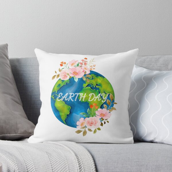 Item preview, Earth Day, Go Planet, Respect Globe, Flower Earth, Go Green designed and sold by famington.