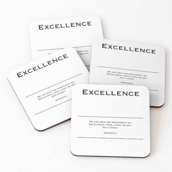 Item preview, Excellence - Motivational Quotes. Inspirational Quotes. Wall Art. Home Decor.  designed and sold by Read This Already.