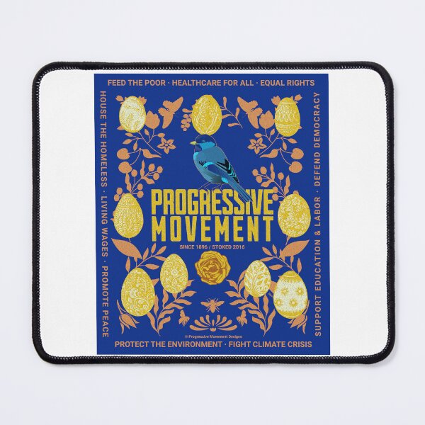 Item preview, PMD00647 Progressive Movement Designs Policy Easter Eggs has 12 policy goals for progressive Democrats Independents and Bernie Sanders supporters  designed and sold by ProgressiveLeft.