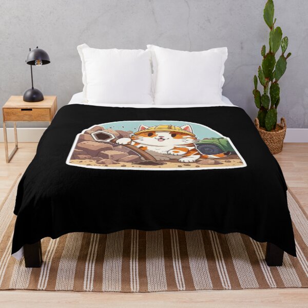 Item preview, A cat's curiosity meets a construction site designed and sold by DHNY.