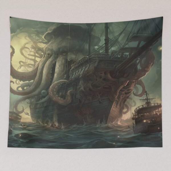 Item preview, Attack of the Kraken designed and sold by Seetears.