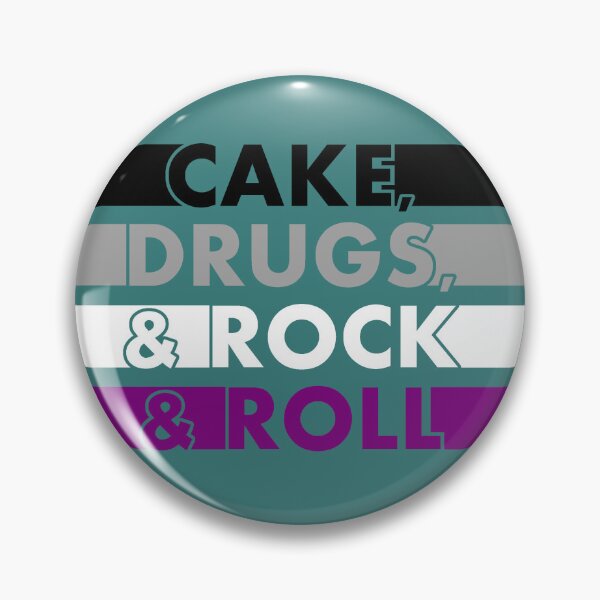 Item preview, Cake, Drugs, and Rock & Roll designed and sold by WyrmKnave.