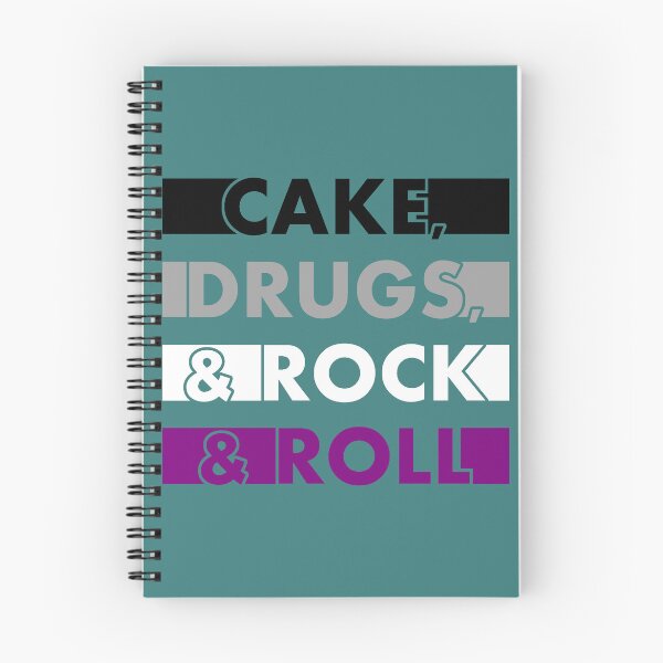 Item preview, Cake, Drugs, and Rock & Roll designed and sold by WyrmKnave.