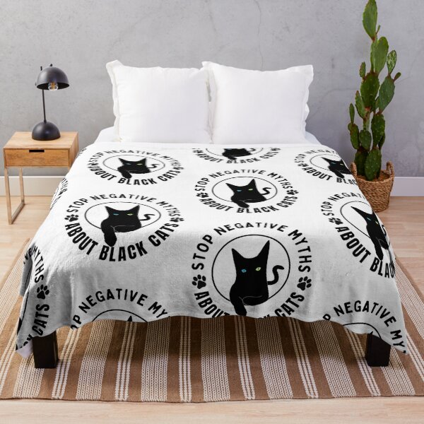 Item preview, Black Cat quotes  - Cat lovers  designed and sold by Paint84.