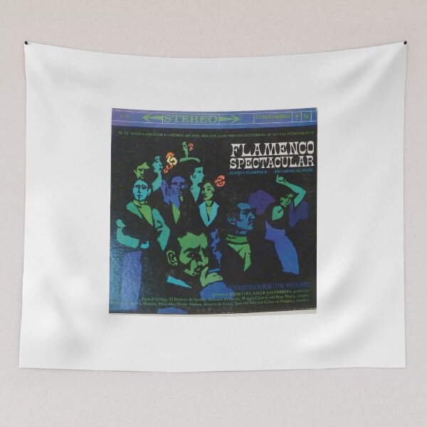 Item preview, Flamenco Spectacular, cool art cover Classical, guitar, Latin designed and sold by Vintaged.