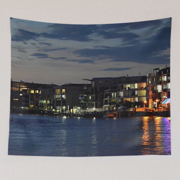 Item preview, Night falls on Caloundra's Golden Beach designed and sold by Kerry LeBoutillier.